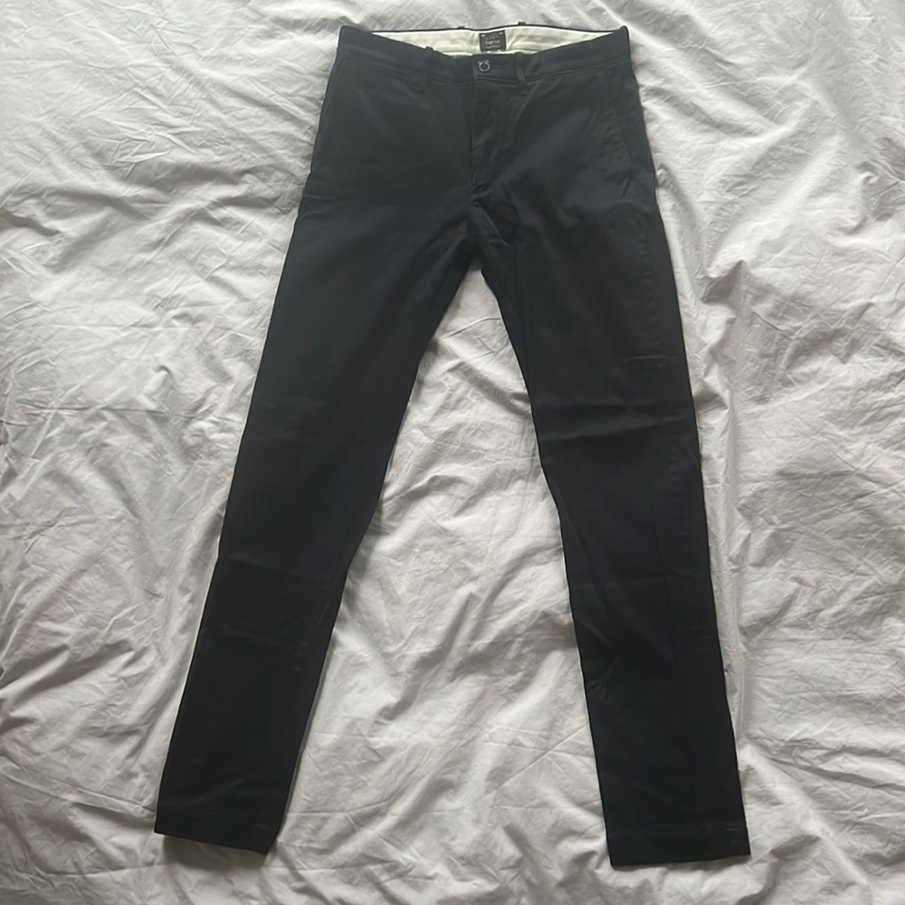 J. Crew 484 Stretch Chinos - Navy Blue - 30/34 - NWOT